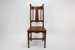 Shapland and Petter. a Top Quality Glasgow School Oak Arts and Crafts Hall Chair - Thumbnail 2