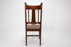 Shapland and Petter. a Top Quality Glasgow School Oak Arts and Crafts Hall Chair - Thumbnail 5