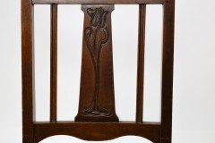 Shapland and Petter. a Top Quality Glasgow School Oak Arts and Crafts Hall Chair - Thumbnail 8