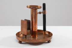 Wmf an Aesthetic Movement Copper Chamber Candlestick in the Dr C Dresser Style - Thumbnail 2