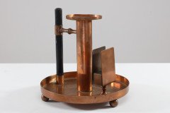Wmf an Aesthetic Movement Copper Chamber Candlestick in the Dr C Dresser Style - Thumbnail 4