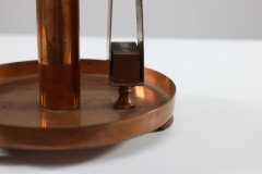 WMF an Aesthetic Movement Copper Chamber Candlestick in theDr. C. Dresser Style - Thumbnail 9