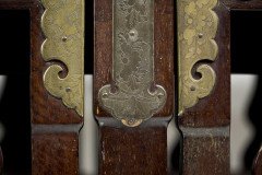 A Rare Late 19th-century Japanese Export Square Dining Table with Four Matching Corner Chairs - Thumbnail 17