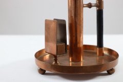 WMF an Aesthetic Movement Copper Chamber Candlestick in theDr. C. Dresser Style - Thumbnail 11