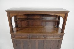 Philip Webb for Morris & Co a Rare & Important Arts & Crafts Walnut Sideboard - Thumbnail 2