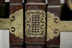 A Rare Late 19th-century Japanese Export Square Dining Table with Four Matching Corner Chairs - Thumbnail 23