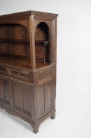 Philip Webb for Morris & Co a Rare & Important Arts & Crafts Walnut Sideboard - Thumbnail 3