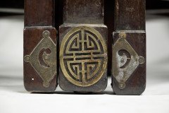 A Rare Late 19th-century Japanese Export Square Dining Table with Four Matching Corner Chairs - Thumbnail 24