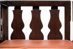 A Rare Late 19th-century Japanese Export Square Dining Table with Four Matching Corner Chairs - Thumbnail 29