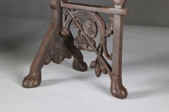 Pair of Arts and Crafts Cast Iron Fire Dogs in the Style of Dr C. Dresser - Thumbnail 15