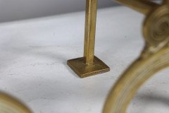 Thomas Jeckyll Attri. a Pair of Anglo- Japanese Brass Fire Dogs with Love Birds - Thumbnail 20