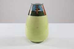 English Wardle and Co ' Stuart' Vase Depicting an Art Nouveau Maiden - Thumbnail 2