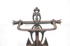 Falkirk, an Aesthetic Movement Cast Iron Stick Stand with Mythical Dragons - Thumbnail 2