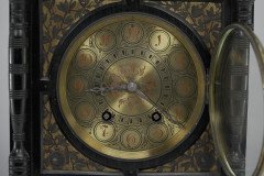 Lewis F Day, Howell, James & Sons Aesthetic Movement Ebonised & Polychrome Clock - Thumbnail 9