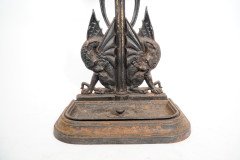 Falkirk, an Aesthetic Movement Cast Iron Stick Stand with Mythical Dragons - Thumbnail 8