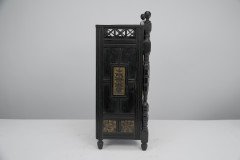 Lewis F Day, Howell, James & Sons Aesthetic Movement Ebonised & Polychrome Clock - Thumbnail 10