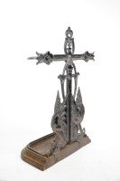 Falkirk, an Aesthetic Movement Cast Iron Stick Stand with Mythical Dragons - Thumbnail 15