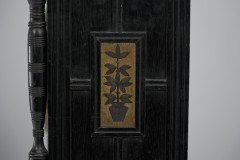Lewis F Day, Howell, James & Sons Aesthetic Movement Ebonised & Polychrome Clock - Thumbnail 16