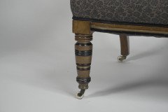 Bruce Talbert, for Gillows an Aesthetic Movement Ebonized & Parcel- Gilt Settee - Thumbnail 16