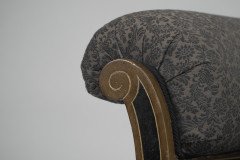 Bruce Talbert, for Gillows an Aesthetic Movement Ebonized & Parcel- Gilt Settee - Thumbnail 6