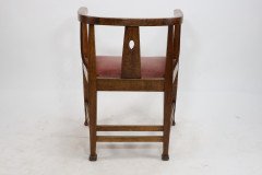 E. A. Taylor Attributed. a Good Arts & Crafts Oak Tub Chair - Thumbnail 5