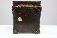 Margaret Gilmour Arts & Crafts Brass Planter with Stylized Rose & Floral Details - Thumbnail 14