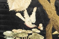 E. W. Godwin, attributed. An Anglo-Japanese Three-fold Screen with Birds Amidst Foliage - Thumbnail 7