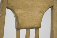 G M Ellwood for J S Henry. A Rare Satin Birch Arts and Crafts inlaid Armchair. - Thumbnail 15