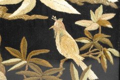 E. W. Godwin, attributed. An Anglo-Japanese Three-fold Screen with Birds Amidst Foliage - Thumbnail 9