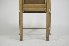 G M Ellwood for J S Henry. A Rare Satin Birch Arts and Crafts inlaid Armchair. - Thumbnail 17