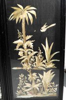 E. W. Godwin, attributed. An Anglo-Japanese Three-fold Screen with Birds Amidst Foliage - Thumbnail 18