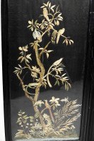 E. W. Godwin, attributed. An Anglo-Japanese Three-fold Screen with Birds Amidst Foliage - Thumbnail 19