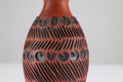 Guy Sydenham for Poole Pottery, Hand Thrown Clay Terracotta Studio Vase - Thumbnail 10