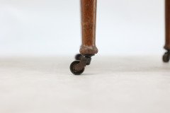 Waring and Gillow. an Arts and Crafts Bow Fronted Kneehole Twin Pedestal Desk - Thumbnail 24