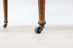 Waring and Gillow. an Arts and Crafts Bow Fronted Kneehole Twin Pedestal Desk - Thumbnail 25