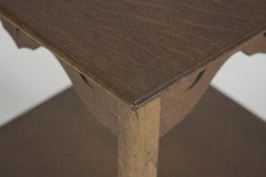 Liberty and Co. an Arts and Crafts Oak Side Table - Thumbnail 9