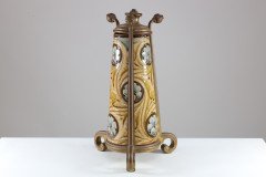 Stoneware and Brass Table Lamp by Edith Lupton - Thumbnail 2