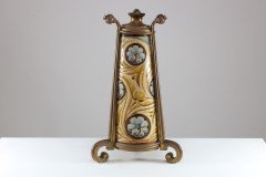 Stoneware and Brass Table Lamp by Edith Lupton - Thumbnail 3