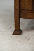 George Montague Ellwood Arts & Crafts Oak Sideboard & 8 Matching Dining Chairs - Thumbnail 11