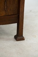 George Montague Ellwood Arts & Crafts Oak Sideboard & 8 Matching Dining Chairs - Thumbnail 12