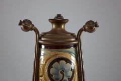Stoneware and Brass Table Lamp by Edith Lupton - Thumbnail 8