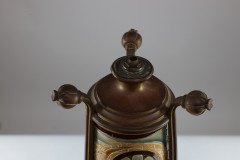 Stoneware and Brass Table Lamp by Edith Lupton - Thumbnail 9