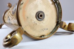 Stoneware and Brass Table Lamp by Edith Lupton - Thumbnail 12