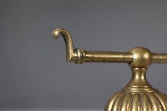 Dr C Dresser Attributed Benham and Froud, a Pair of Brass Fire Dogs - Thumbnail 16