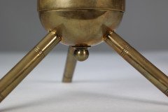 Dr C Dresser Attributed Benham and Froud, a Pair of Brass Fire Dogs - Thumbnail 17