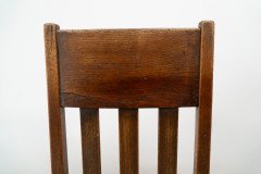 George Montague Ellwood Arts & Crafts Oak Sideboard & 8 Matching Dining Chairs - Thumbnail 28