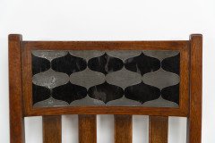 George Montague Ellwood Arts & Crafts Oak Sideboard & 8 Matching Dining Chairs - Thumbnail 32