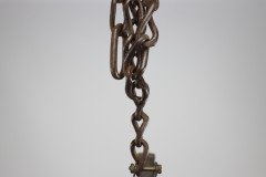 M H Baillie Scott, an Arts & Crafts Handmade Copper & Wrought Iron Ceiling Light - Thumbnail 11