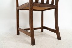 George Montague Ellwood Arts & Crafts Oak Sideboard & 8 Matching Dining Chairs - Thumbnail 38