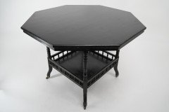Gillow and Co. probably – Aesthetic Movement Ebonised Walnut Centre Table - Thumbnail 7